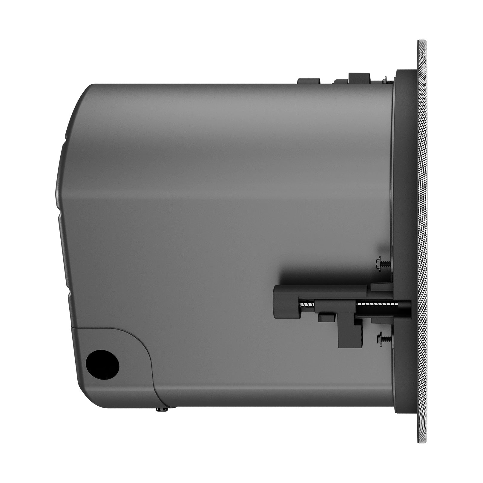 QSC AD-C6T-ZB-WH AcousticDesign 6.5-Inch Ceiling Speaker, White right profile