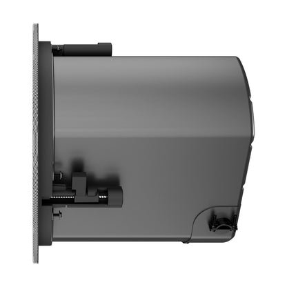 QSC AD-C6T-ZB-WH AcousticDesign 6.5-Inch Ceiling Speaker, White left profile