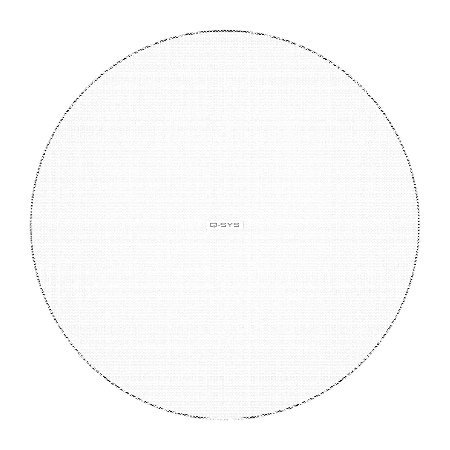 QSC AD-C6T-ZB-WH AcousticDesign 6.5-Inch Ceiling Speaker, White front
