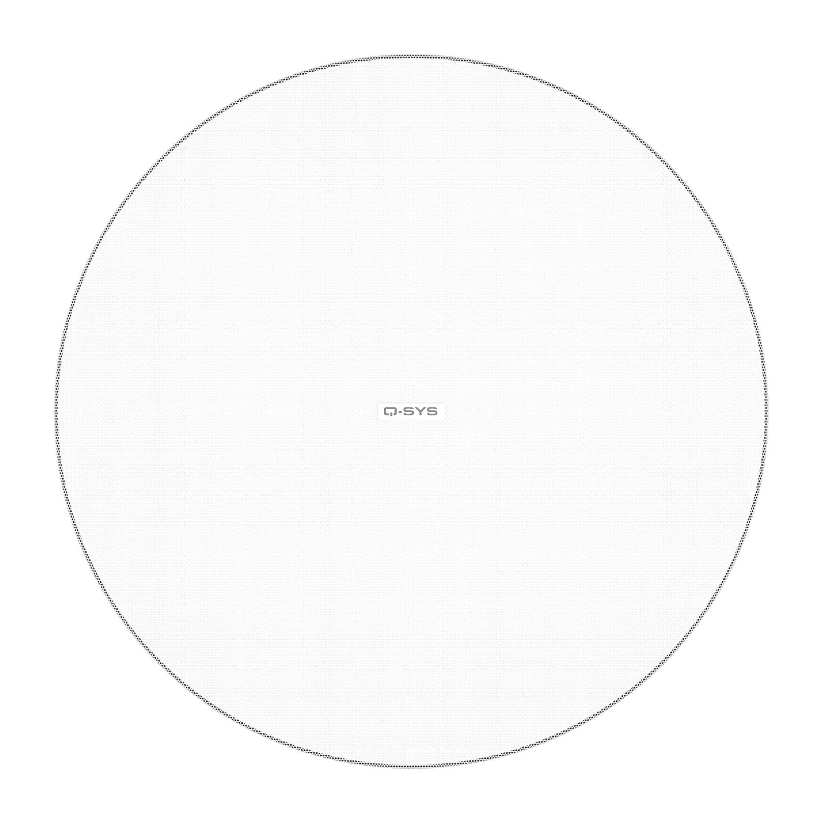 QSC AD-C6T-ZB-WH AcousticDesign 6.5-Inch Ceiling Speaker, White front