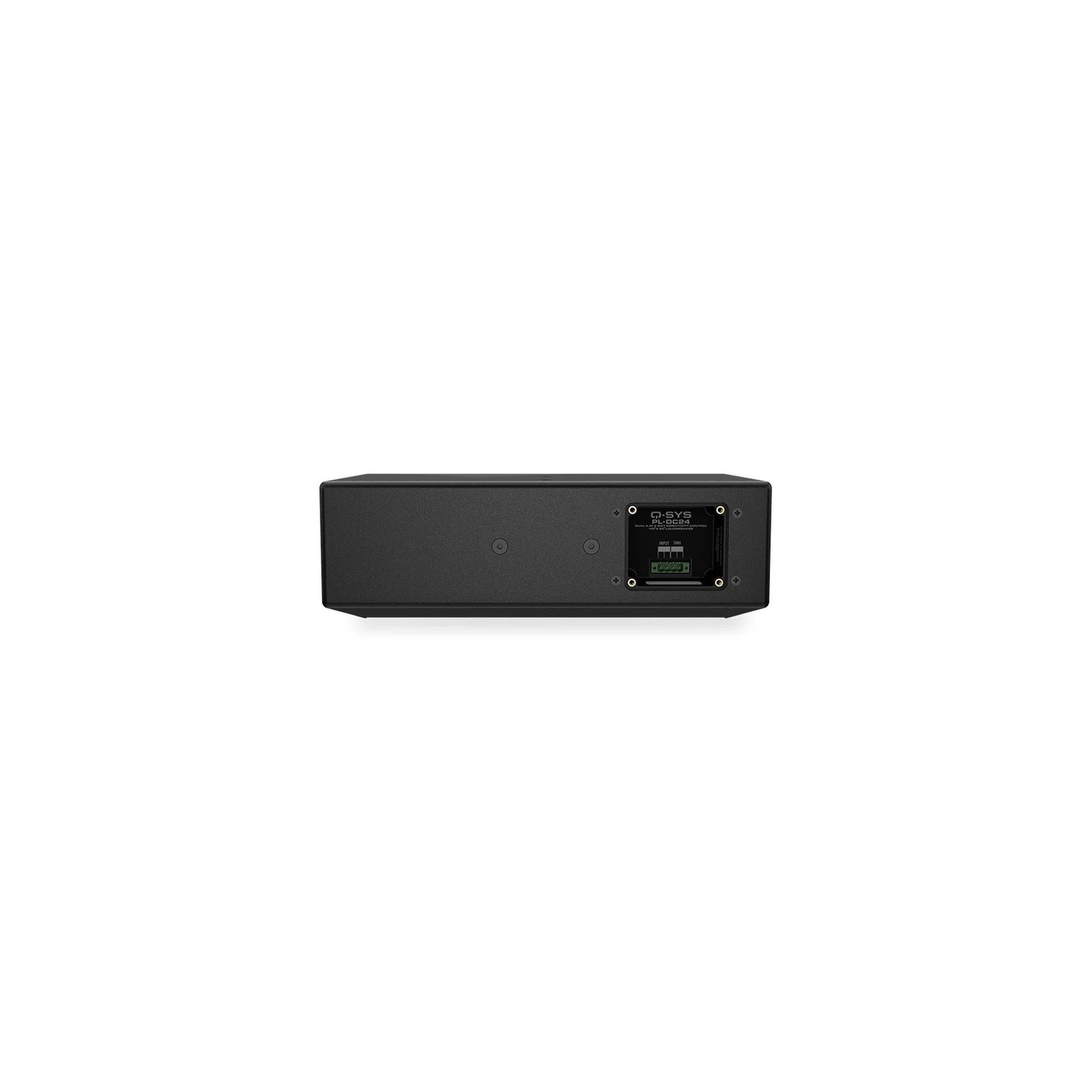 Q-SYS PL-DC24-FM-BK Flush Mount Bracket for PL-DC24 | Black