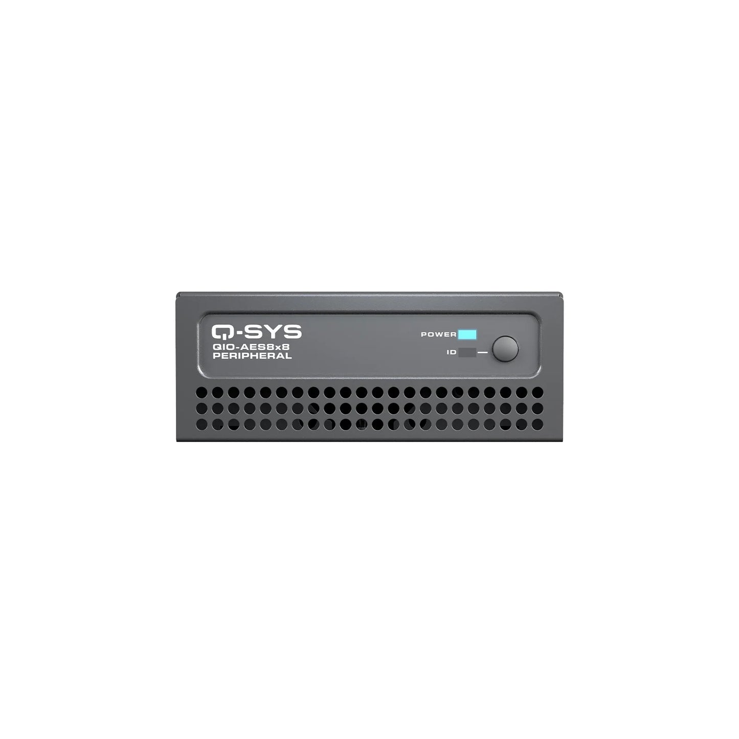 Q-SYS QIO-AES8x8 8-Channel AES3 Digital I/O Network Peripheral