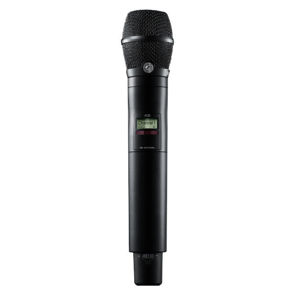 Shure AD2/K11 Axient Digital Wireless Handheld Microphone Transmitter, Frequency: K54 (606-663 MHz) | Color: Black