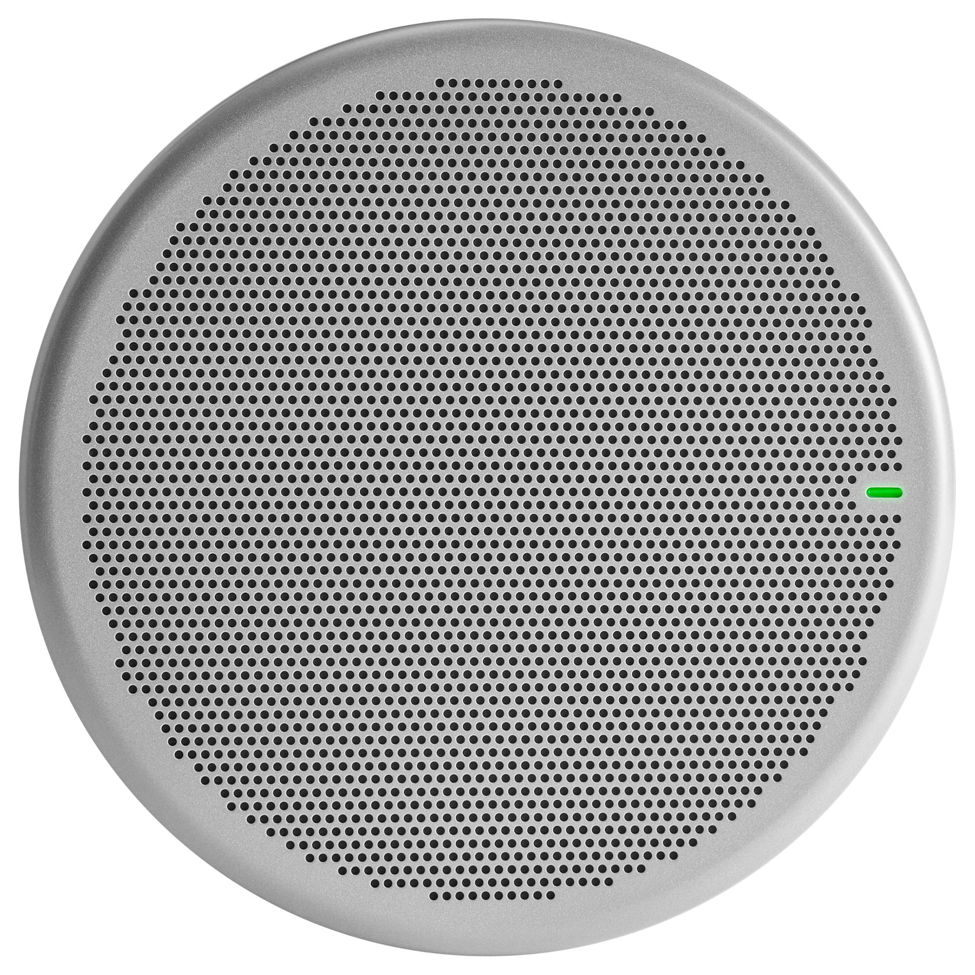 Shure MXA901 Round Conferencing Ceiling Array Microphone aluminum front