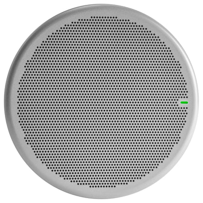 Shure MXA901 Round Conferencing Ceiling Array Microphone aluminum front