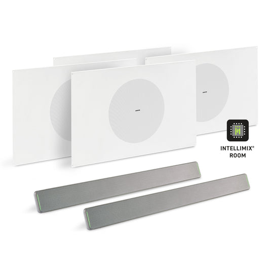 Shure Microflex Ecosystem 712L AV Conferencing Bundle aluminum