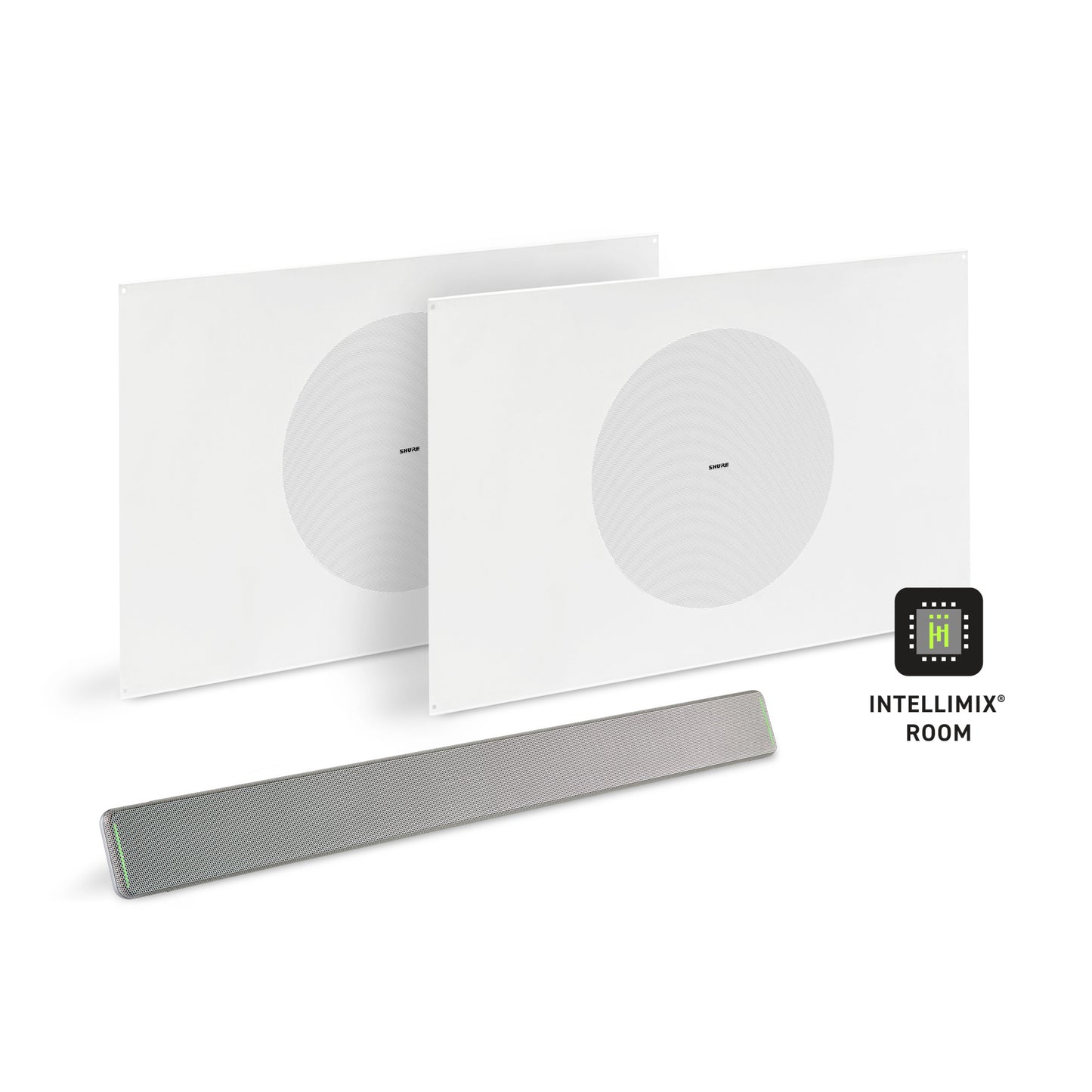 Shure Microflex Ecosystem 712M AV Conferencing Bundle | Color: Aluminum