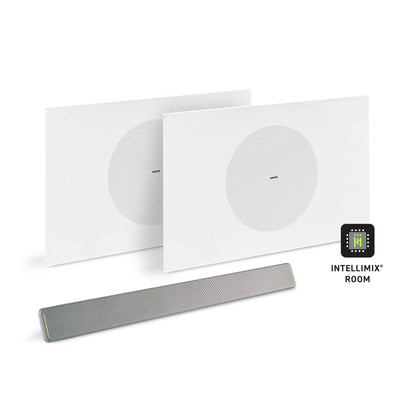 Shure Microflex Ecosystem 712M AV Conferencing Bundle | Color: Aluminum