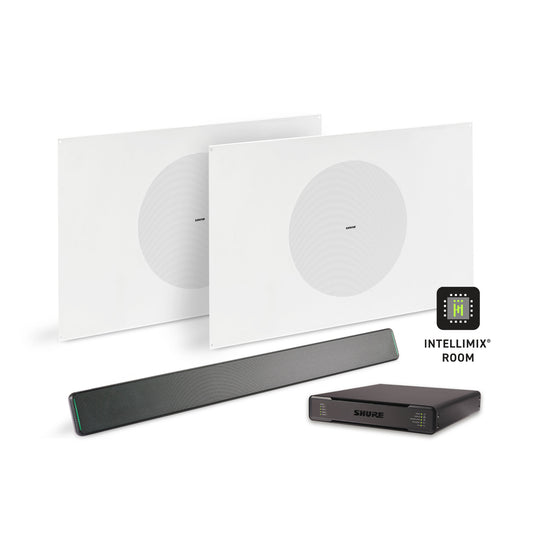 Shure Microflex Ecosystem 712P AV Conferencing Bundle | Color: Black