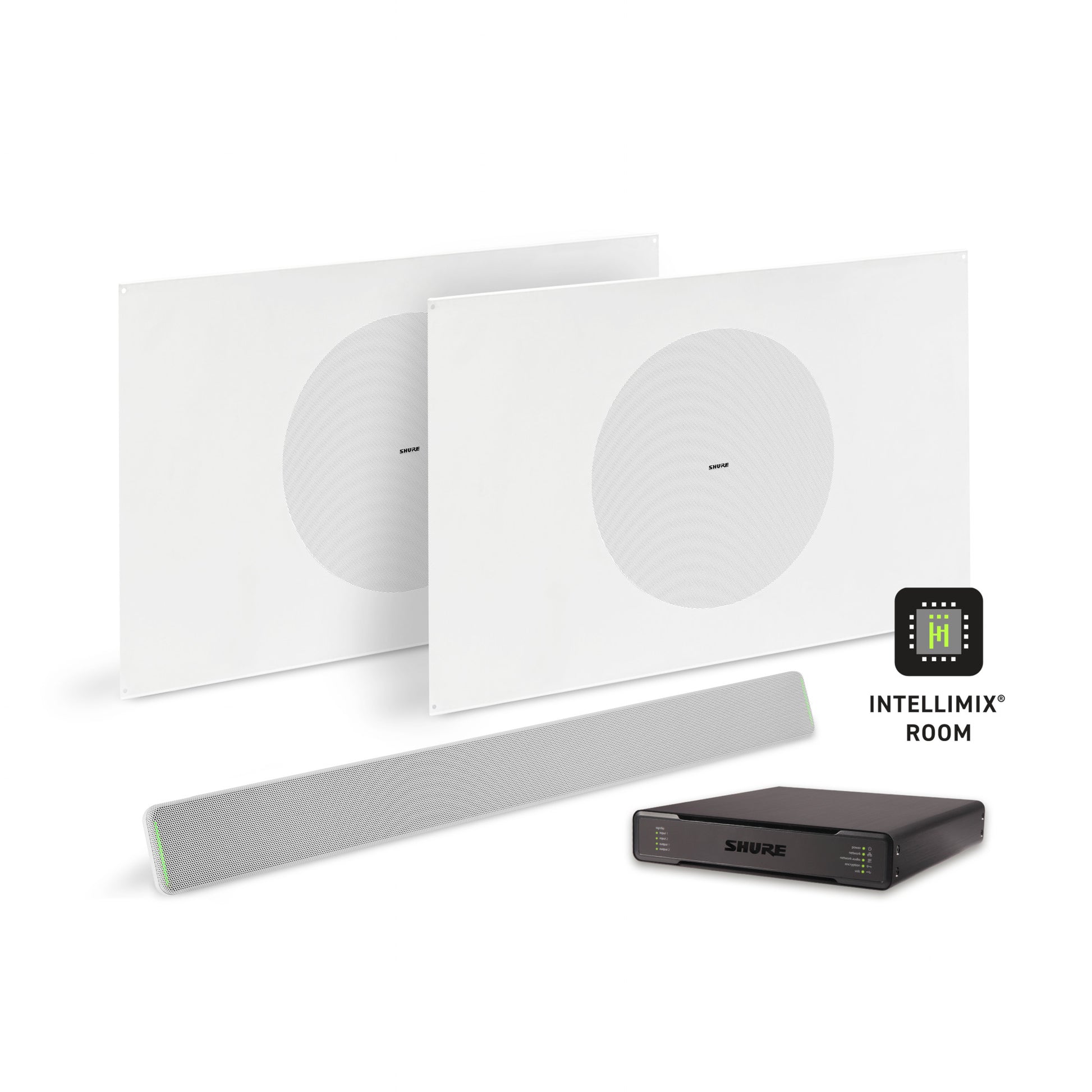 Shure Microflex Ecosystem 712P AV Conferencing Bundle | Color: White