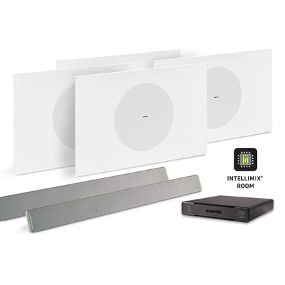 Shure Microflex Ecosystem 712X AV Conferencing Bundle | Color: Aluminum