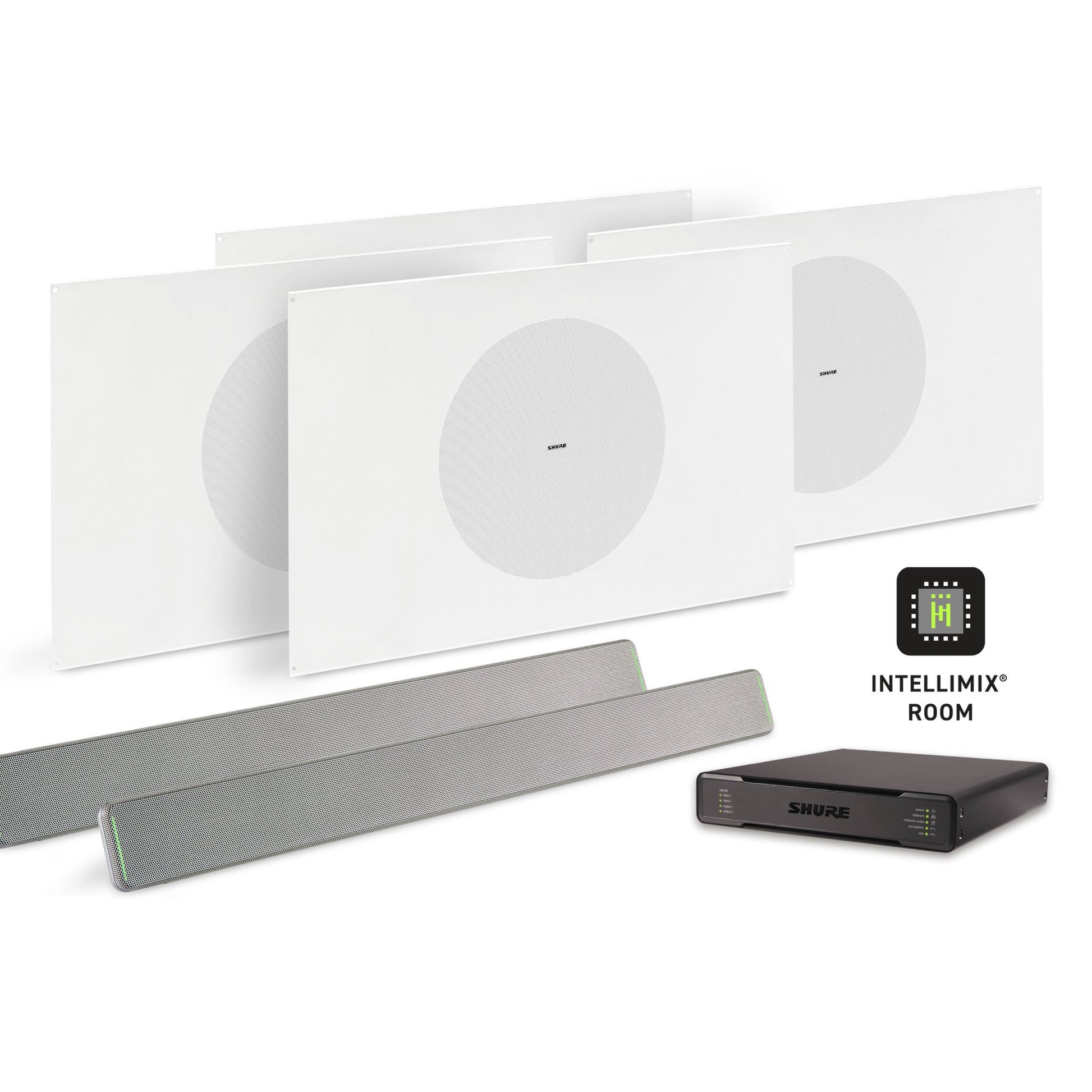 Shure Microflex Ecosystem 712X AV Conferencing Bundle | Color: Aluminum