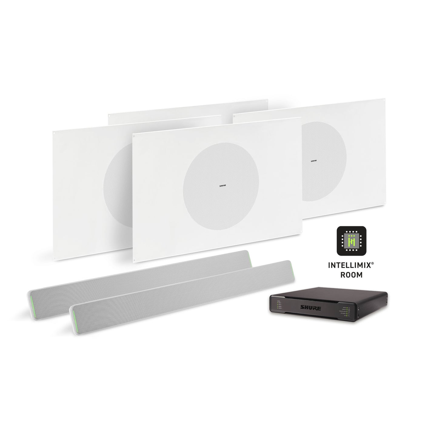 Shure Microflex Ecosystem 712X AV Conferencing Bundle | Color: White