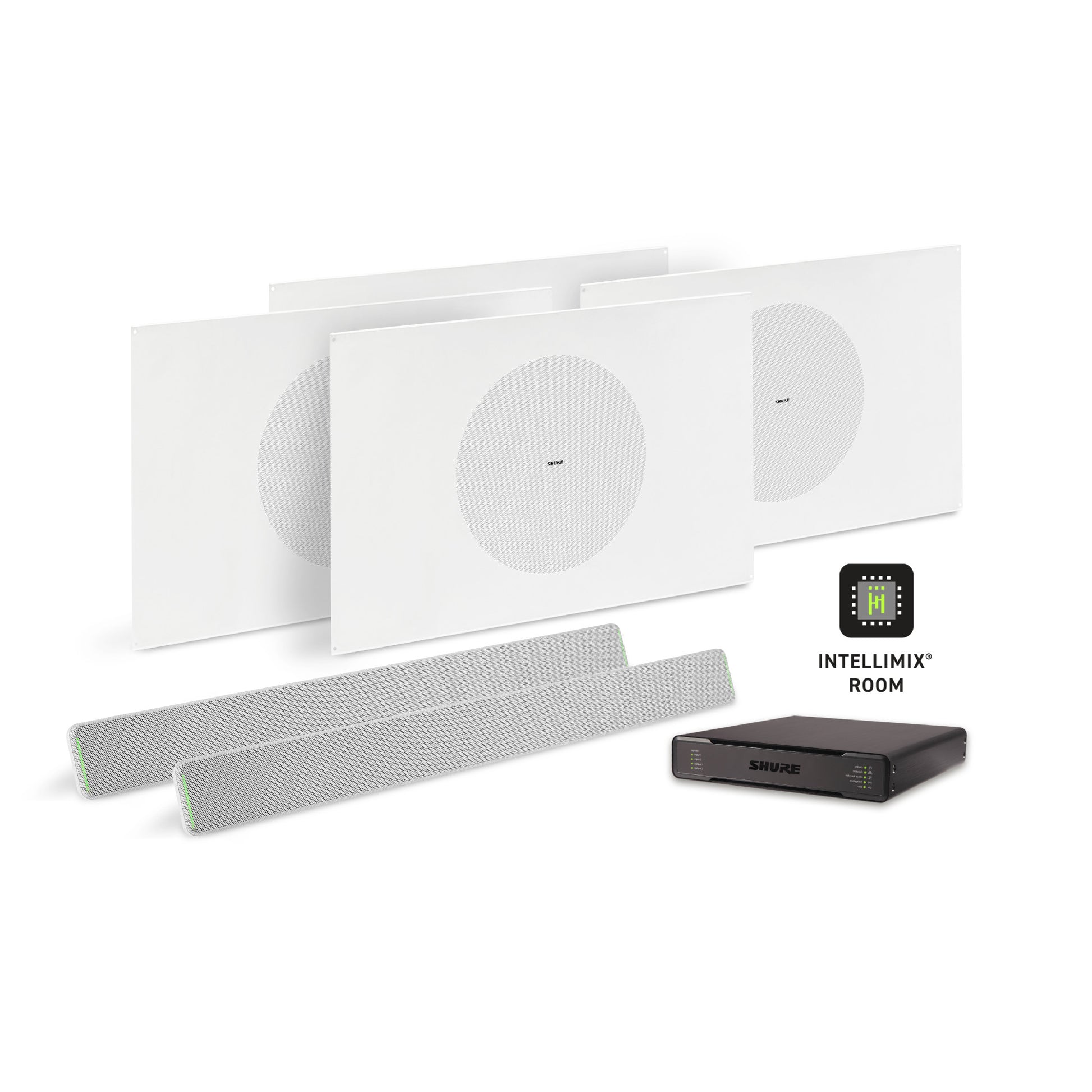Shure Microflex Ecosystem 712X AV Conferencing Bundle | Color: White