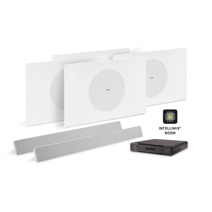 Shure Microflex Ecosystem 712X AV Conferencing Bundle | Color: White