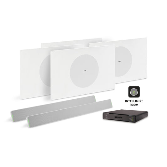 Shure Microflex Ecosystem 712X AV Conferencing Bundle | Color: White