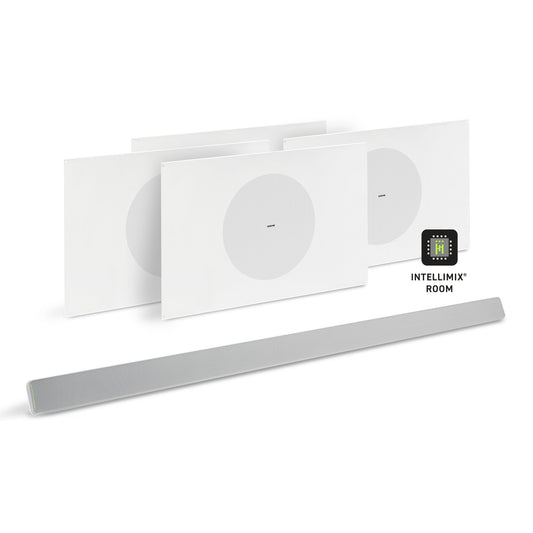 Shure Microflex Ecosystem 714M AV Conferencing Bundle | Color: White