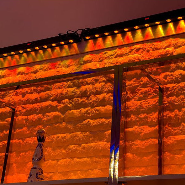 ADJ UBL12H 12x20W RGBAL+UV LED Linear Wash Light lifestyle 1