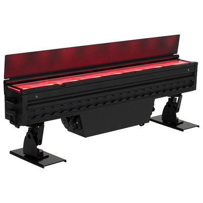 ADJ ElectraPix Bar 8 RGBAL+UV LED Linear Wash Light red
