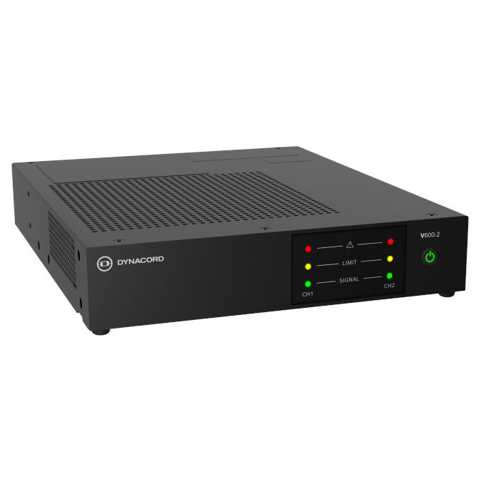 Dynacord V600:2 600W Commercial Power Amplifier