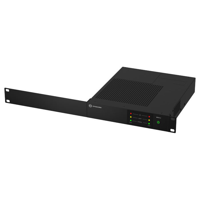 Dynacord V600:2 600W Commercial Power Amplifier with rackplate