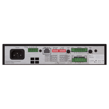 Dynacord V600:2 600W Commercial Power Amplifier back