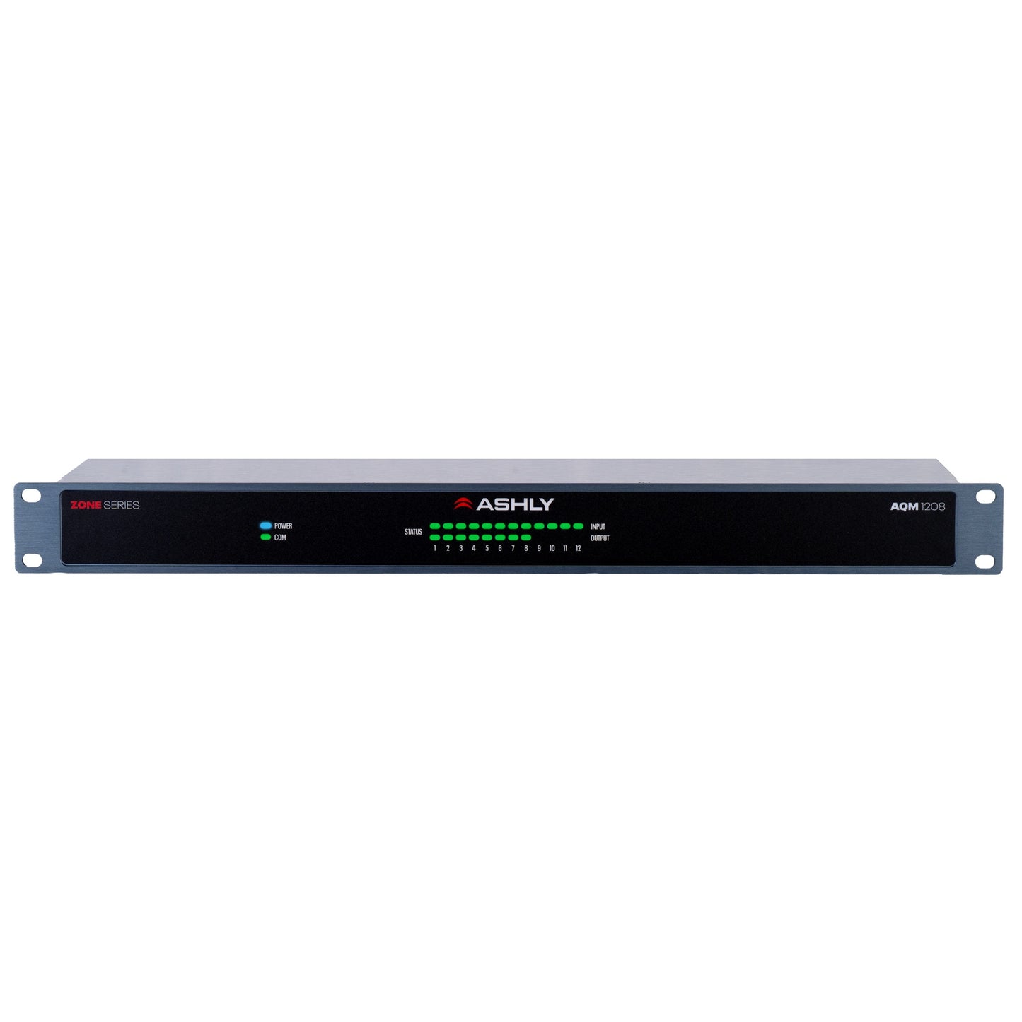 Ashly AQM1208 12x8 Networked DSP Audio Processor with Mic/Line Inputs