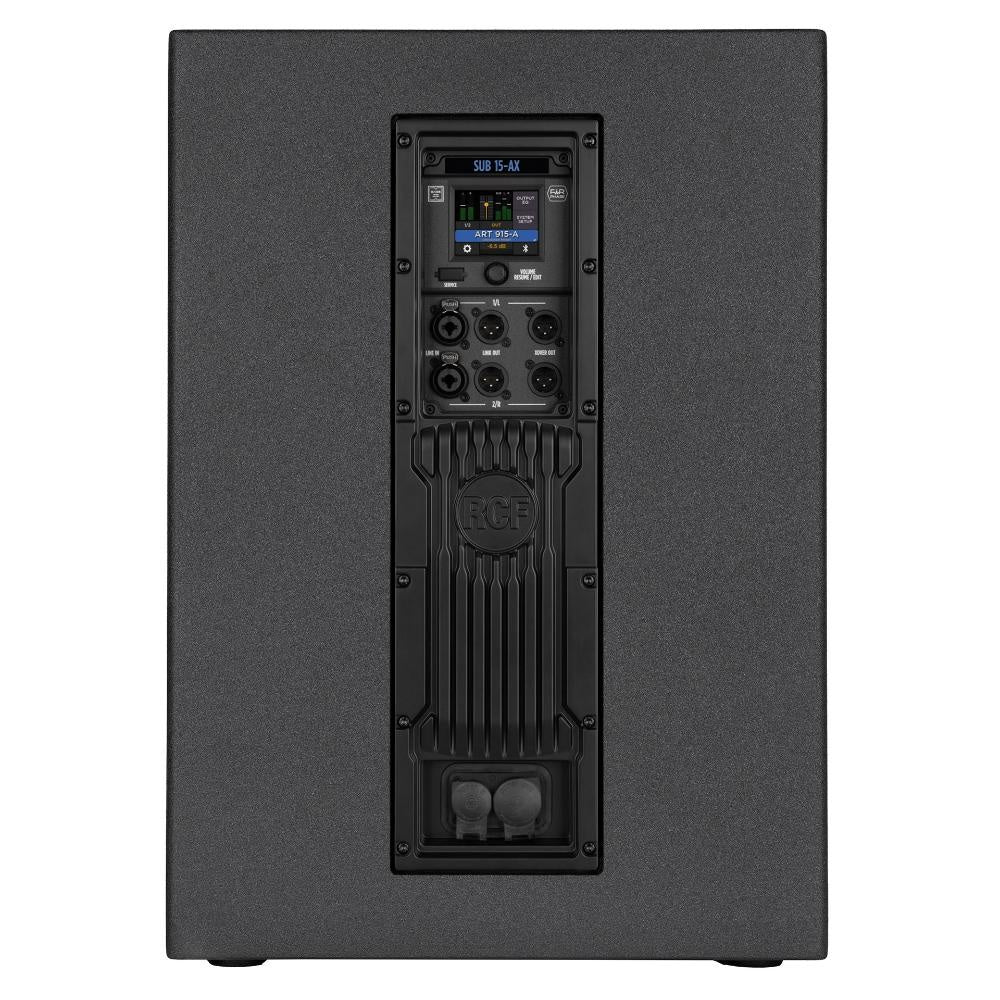 RCF SUB15-AX Active 15" Powered Subwoofer With DSP Control