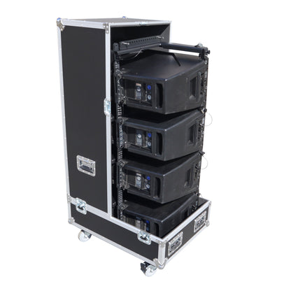 ProX XS-SP523022W Universal Line Array Speaker Flight Case For 4x Speakers