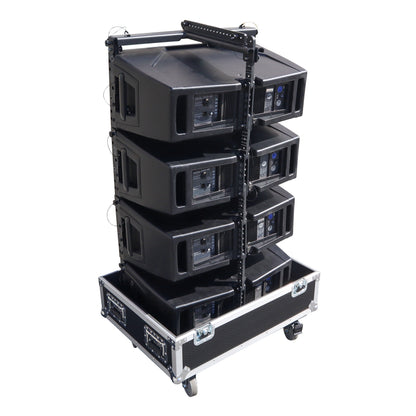 ProX XS-SP523022W Universal Line Array Speaker Flight Case For 4x Speakers