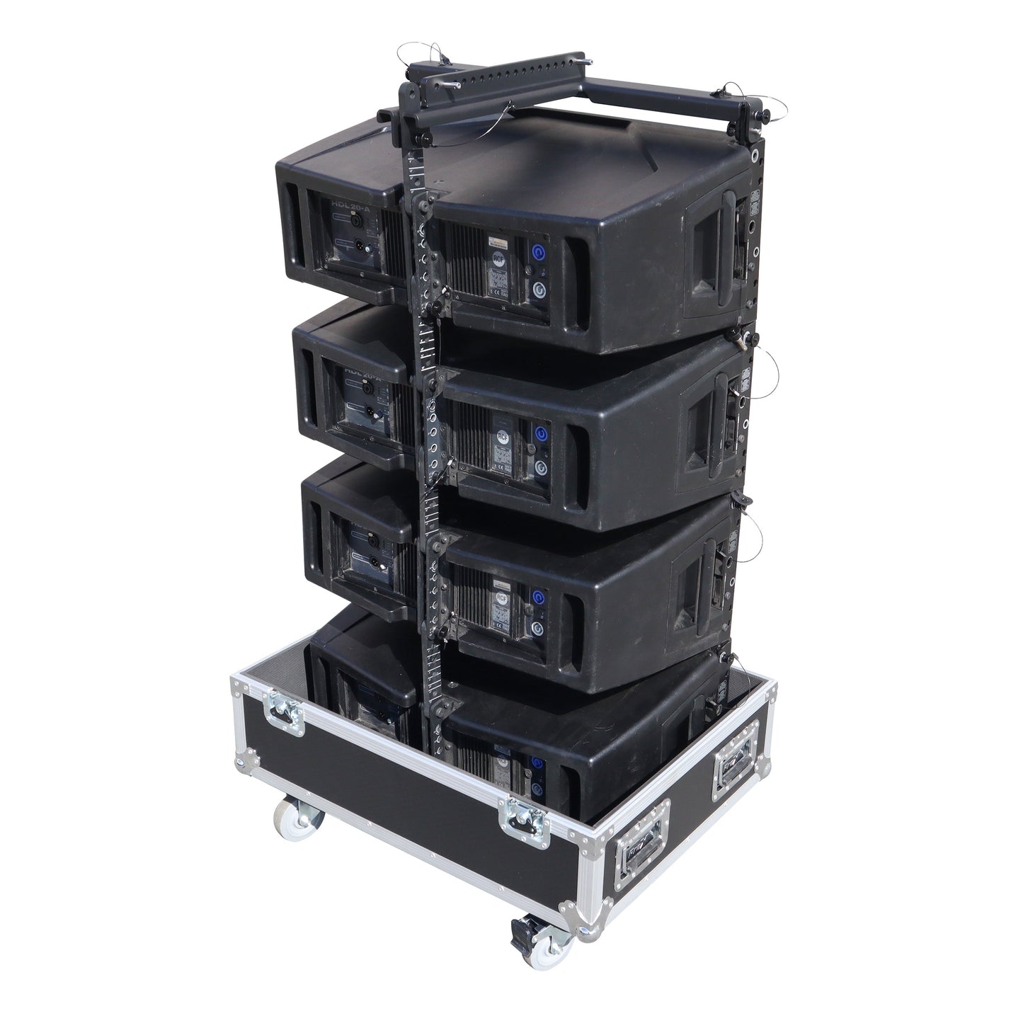 ProX XS-SP523022W Universal Line Array Speaker Flight Case For 4x Speakers