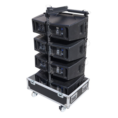 ProX XS-SP523022W Universal Line Array Speaker Flight Case For 4x Speakers