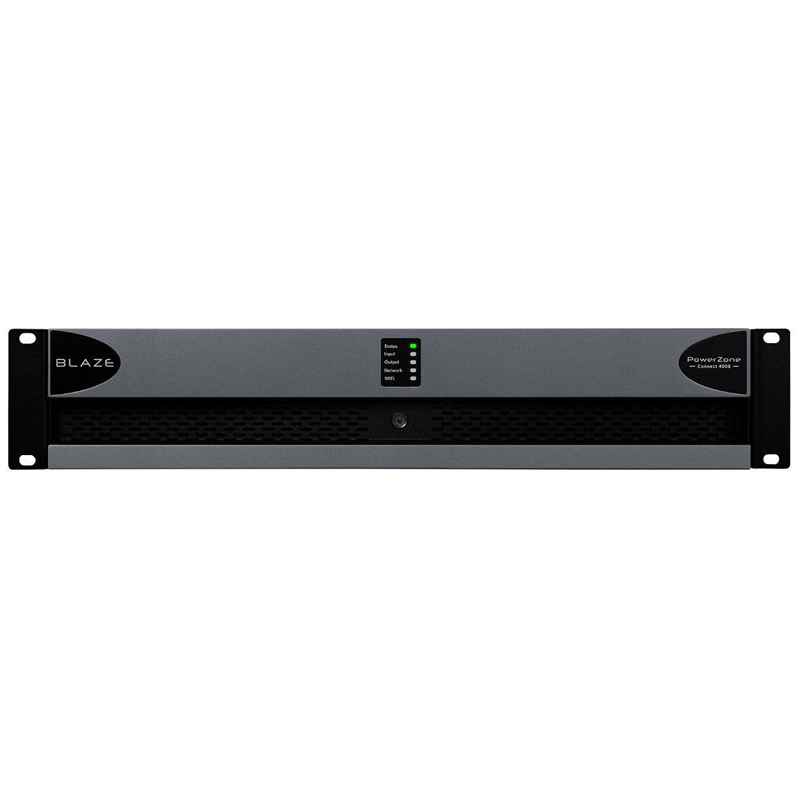 Blaze Audio PowerZone Connect 4008 DSP-Enabled Power Amplifier front