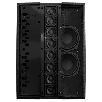 Blaze Audio CBL528 4x5-Inch Bi-Amped Passive Point Source Speaker uncovered