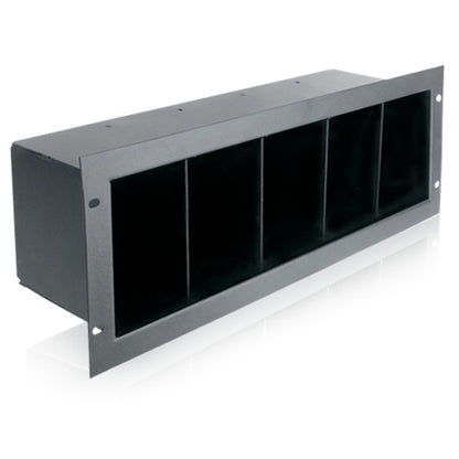 AtlasIED CD4 Rack Mount Compact Disc Storage Shelf 3RU