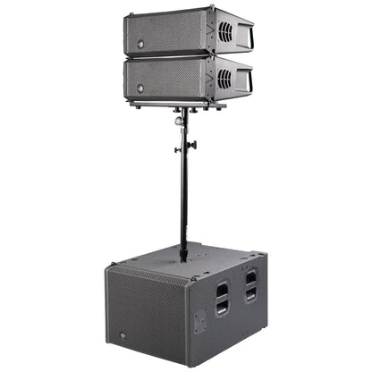 DAS Audio EVENT-28A Powered Line Array Speaker pole mounted