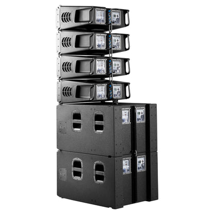 DAS Audio EVENT-28A Powered Line Array Speaker stacked back