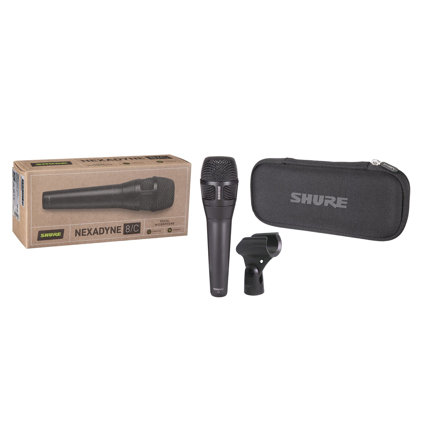 Shure Nexadyne 8/C Cardioid Dynamic Vocal Microphone components