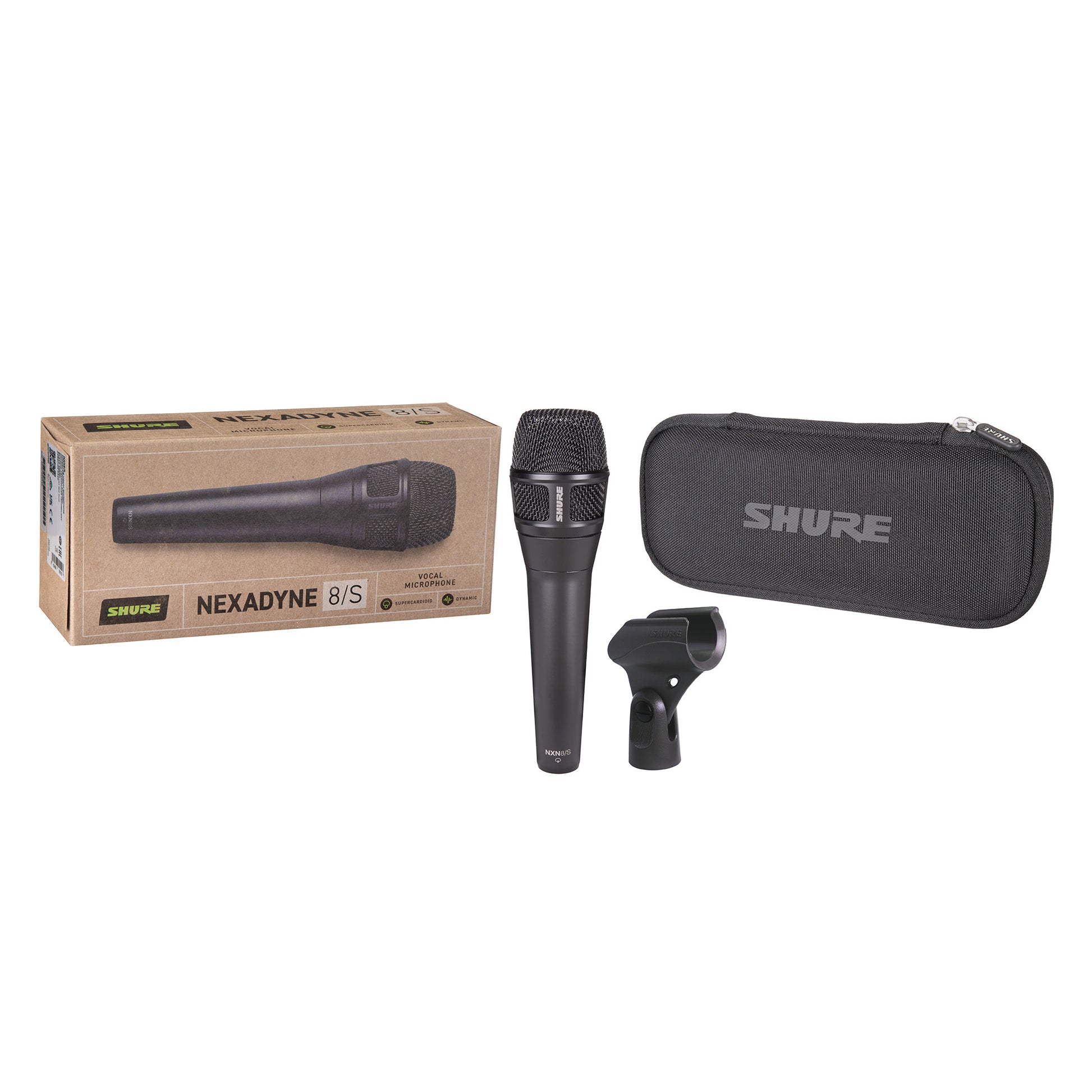 Shure Nexadyne 8/S Supercardioid Dynamic Vocal Microphone components