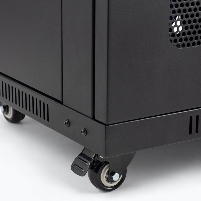 On-Stage Wall Mount Knock Down Rack Steel Enclosed Cabinet | 12U