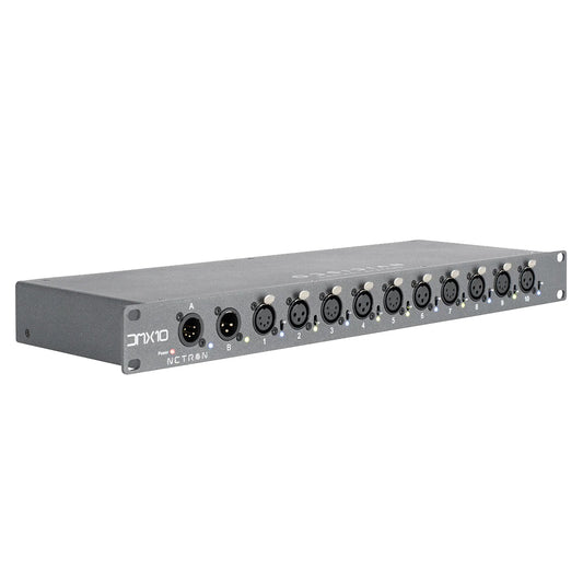 Elation DMX153 10-Port DMX Splitter Rackmount