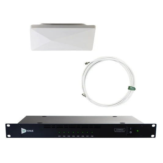 RF Venue COMB8CP-ARCB 8-Channel IEM Combiner With Architectural Antenna