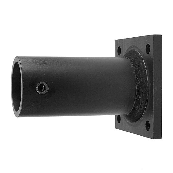 The Light Source WM1.5PB Wall Mount for 1.5" Pipe | Black Anodized