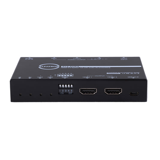 Alfatron Electronics ALF-SUK2G 1Ã—2 HDMI 4K Distribution Amplifier back