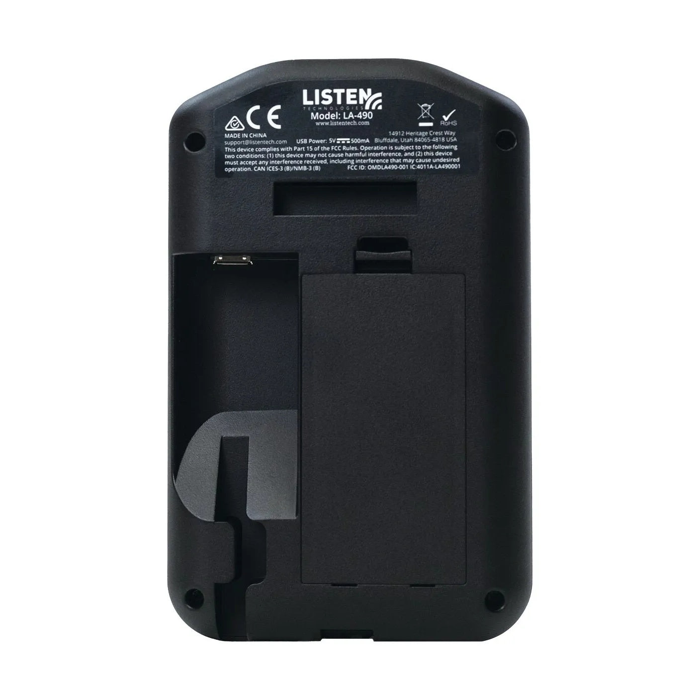 Listen Technologies LA-490 Bluetooth/IR Beacon | Black