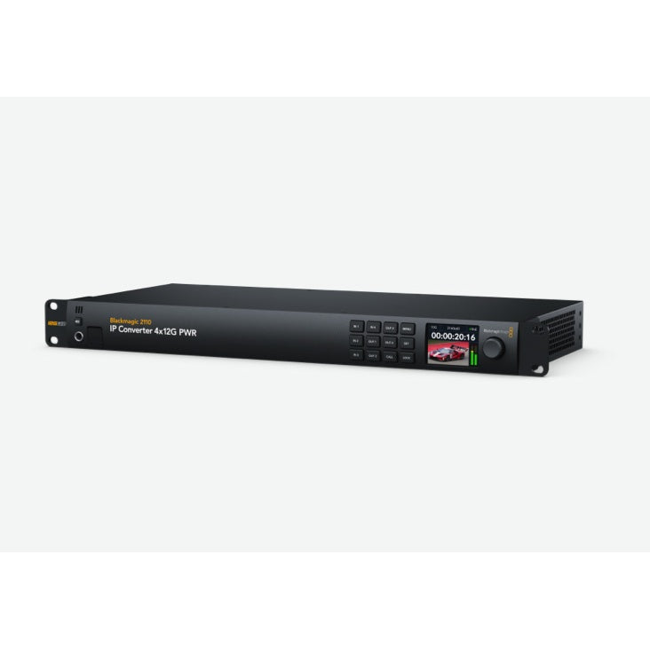 Blackmagic BMD-CONVNVIPB4/12GPWR 4-Channel 12G-SDI SMPTE-2110 IP Converter