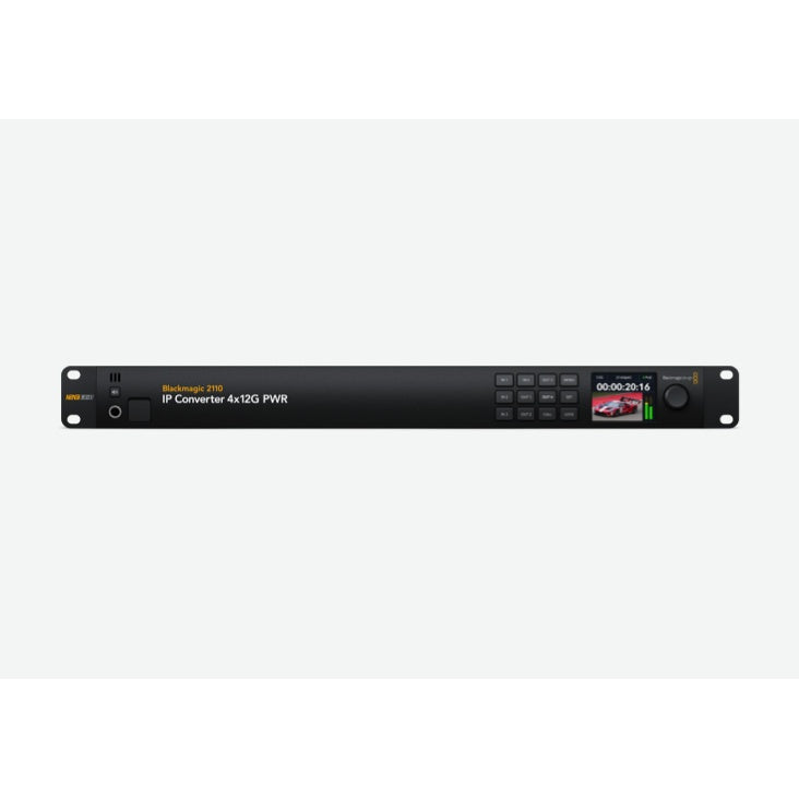Blackmagic BMD-CONVNVIPB4/12GPWR 4-Channel 12G-SDI SMPTE-2110 IP Converter