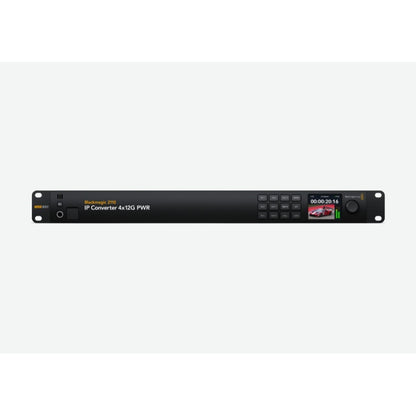 Blackmagic BMD-CONVNVIPB4/12GPWR 4-Channel 12G-SDI SMPTE-2110 IP Converter