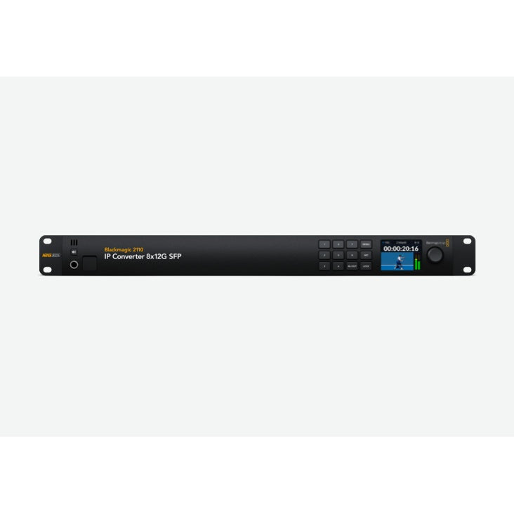 Blackmagic BMD-CONVNVIPC8/12GSFP 8-Channel 12G-SDI to SMPTE-2110 IP Converter