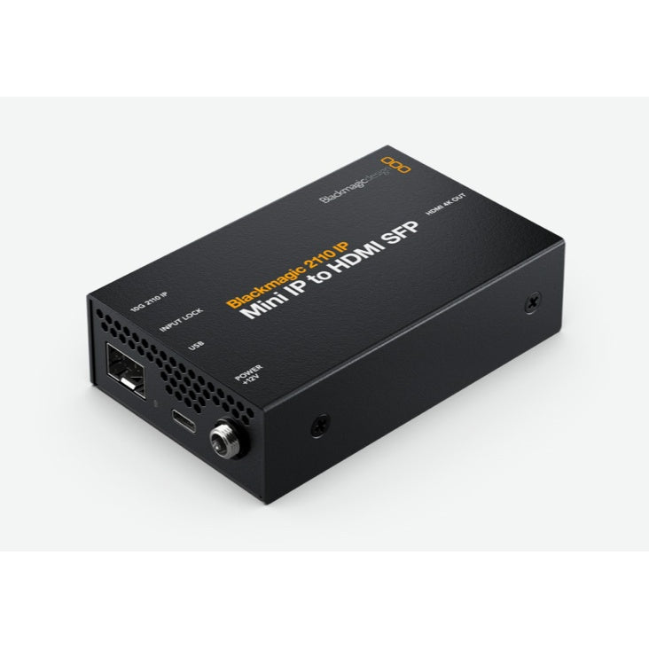 Blackmagic Design BMD-CONVNVIPE/IP/HDMISFP SMPTE-2110 IP to HDMI Converter